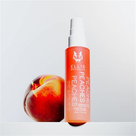 ellis brooklyn peach body mist.